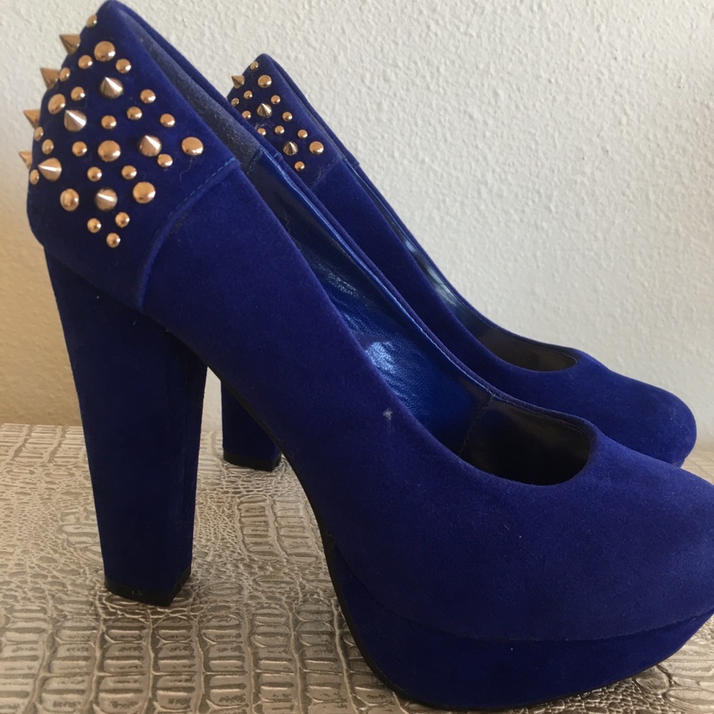 Royal Blue heels